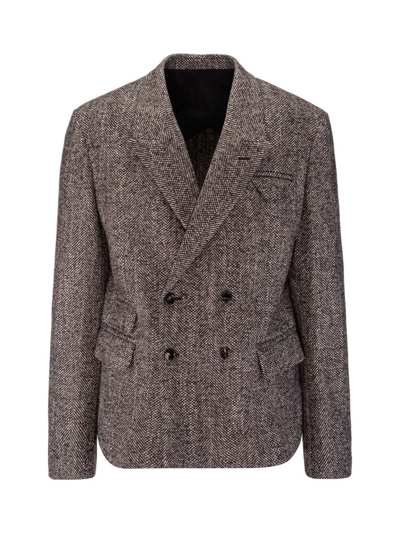 Bottega Veneta Men's  Beige Other Materials Blazer