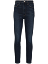 Agolde Pinch Waist Indigo Skinny Jeans