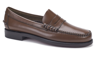 Sebago Polished Slip-on Loafers In Brown
