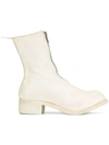 GUIDI ROUND TOE LEATHER BOOTS,PL211750730