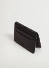 Mango Magic Safiano Card Holder Black