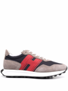 Hogan H601 Low-top Suede Sneakers In Multicolour