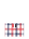 THOM BROWNE THOM BROWNE MEN'S MULTICOLOR OTHER MATERIALS WALLET,MAW020L07917960 UNI