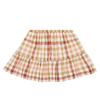 BONPOINT PALOMA GINGHAM COTTON SKIRT