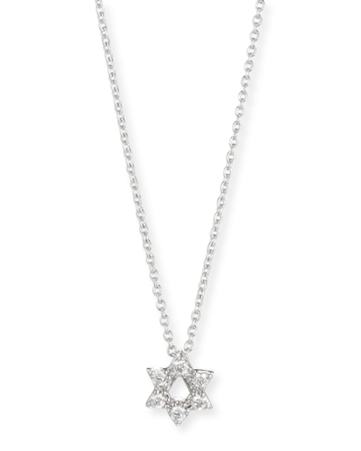 Roberto Coin 18k Yellow Gold Diamond Star Of David Pendant Necklace, 16-18