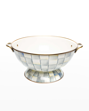 Mackenzie-childs Mackenzie Childs Sterling Check Enameled Steel Everything Bowl