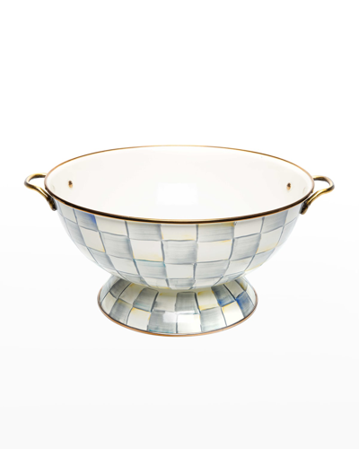MACKENZIE-CHILDS STERLING CHECK EVERYTHING BOWL
