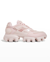 Prada Men's Cloudbust Thunder Lug-sole Trainer Sneakers In Alabastro
