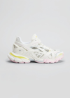 Balenciaga Track 2 Logo-detailed Mesh And Rubber Sneakers In 7745 Yellow Multi