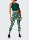 Sweaty Betty Power 7/8 Workout Leggings In Green Camo Figure