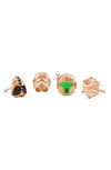 Girls Crew Star Wars™ The Empire Stud Earring Set In Rose Gold