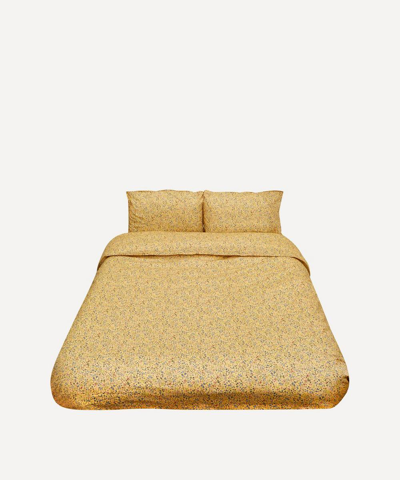 Coco & Wolf Donna Leigh Organic King Duvet Cover Set In Yellow