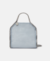 Stella Mccartney Falabella Tiny Tote In Dusty Blue