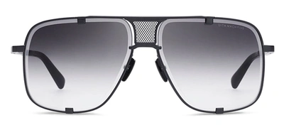 Dita Mach-five Drx-2087-h-blk-blk-64 Navigator Sunglasses In Grey