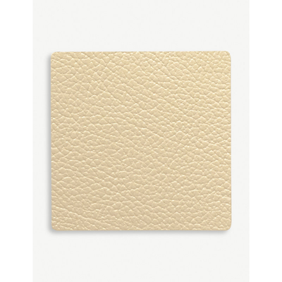 Lind Dna Square Recycled-leather Coaster