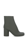 Maison Margiela Green Rubber Tabi Boots In Avion Green