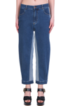 SEE BY CHLOÉ JEANS IN BLUE DENIM