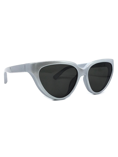 Balenciaga Bb0149s Cat-eye Frame Sunglasses In Grey