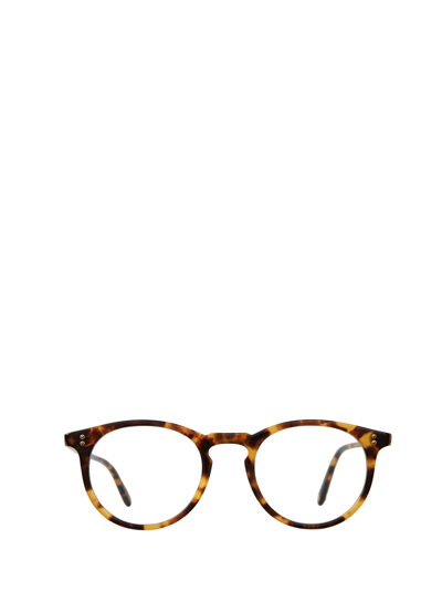 Garrett Leight Carlton Eco Spotted Tortoise Glasses In Bio Spotted Tortoise