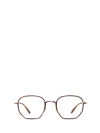 GARRETT LEIGHT WOODLAWN ECO MARIGOLD TORTOISE-BRUSHED GOLD-BLONDE TORTOISE GLASSES