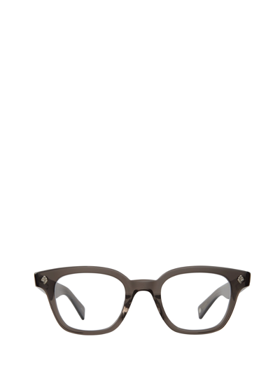 Garrett Leight Naples Eco Charcoal Unisex Eyeglasses In Bio Charcoal