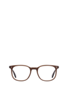 Garrett Leight Tortoiseshell Bentley Optical Glasses In Matte Espresso
