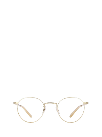 Garrett Leight Wilson M Gold-beige Unisex Eyeglasses