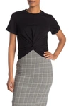 Walter Baker Camille Twist Front Top In Black