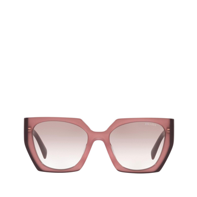 Prada Pr 15ws Opal Garnet Sunglasses