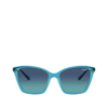 VOGUE VOGUE VO5333S TOP BLUE / TRANSPARENT GREEN FEMALE SUNGLASSES