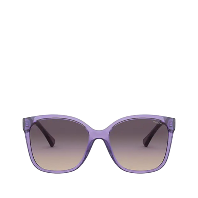 Ralph Ra5268 Shiny Transparent Lilac Female Sunglasses