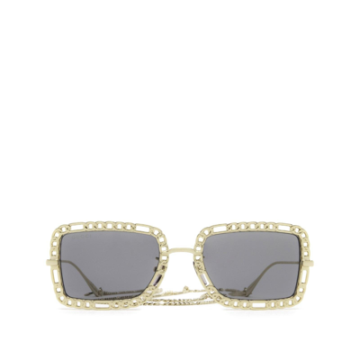 Gucci Gg1112s Gold Female Sunglasses