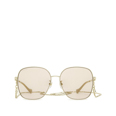 Gucci Gg1089sa Gold Female Sunglasses