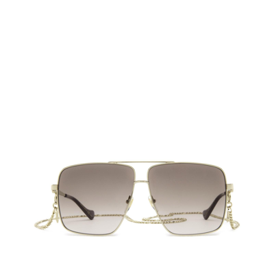 Gucci Unisex  Gg1087s Gold Unisex Sunglasses