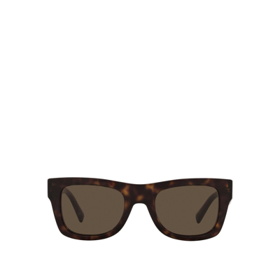 Valentino Va4045 Havana Male Sunglasses In Havana/gradient Brown