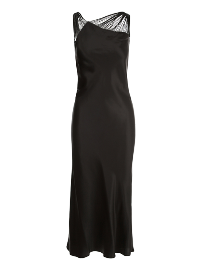 Max Mara Women's Long Dress Creso Black