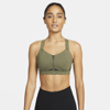 NIKE WOMEN'S ALPHA HIGH-SUPPORT PADDED ZIP-FRONT SPORTS BRA,13820284