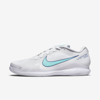 Nike Court Air Zoom Vapor Pro Men's Hard Court Tennis Shoes In White,light Bone,deep Royal Blue,dynamic Turquoise