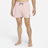 Nike Solid Icon Men's 5" Swim Trunks In Bleached Coral