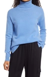 NORDSTROM CASHMERE TURTLENECK SWEATER