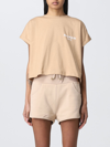 Balmain T-shirt  Women Color Sand In Brown