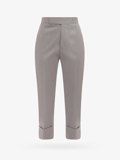 Sapio Cotton Trouser With Adjustablke Side Straps - Atterley In Grey