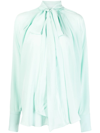 PATOU PUSSY-BOW COLLAR BLOUSE