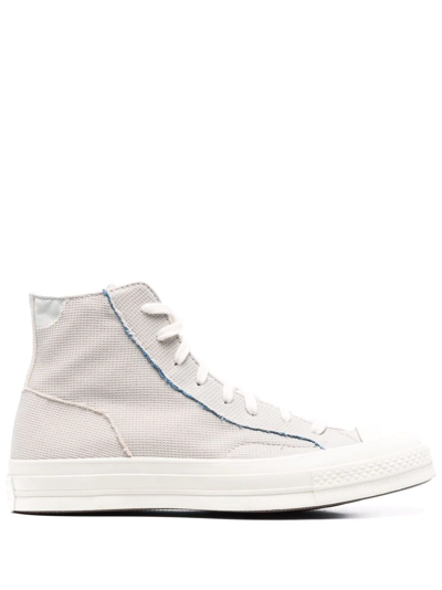 Converse Chuck Taylor '70 Tri-panel Reveal Sneaker In Lightsilver/pink Clay/egret