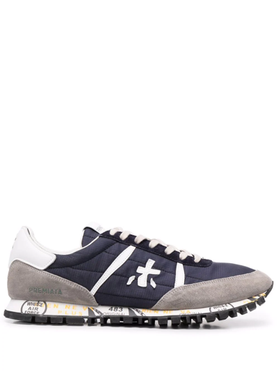 Premiata Sean Low-top Sneakers In Blue