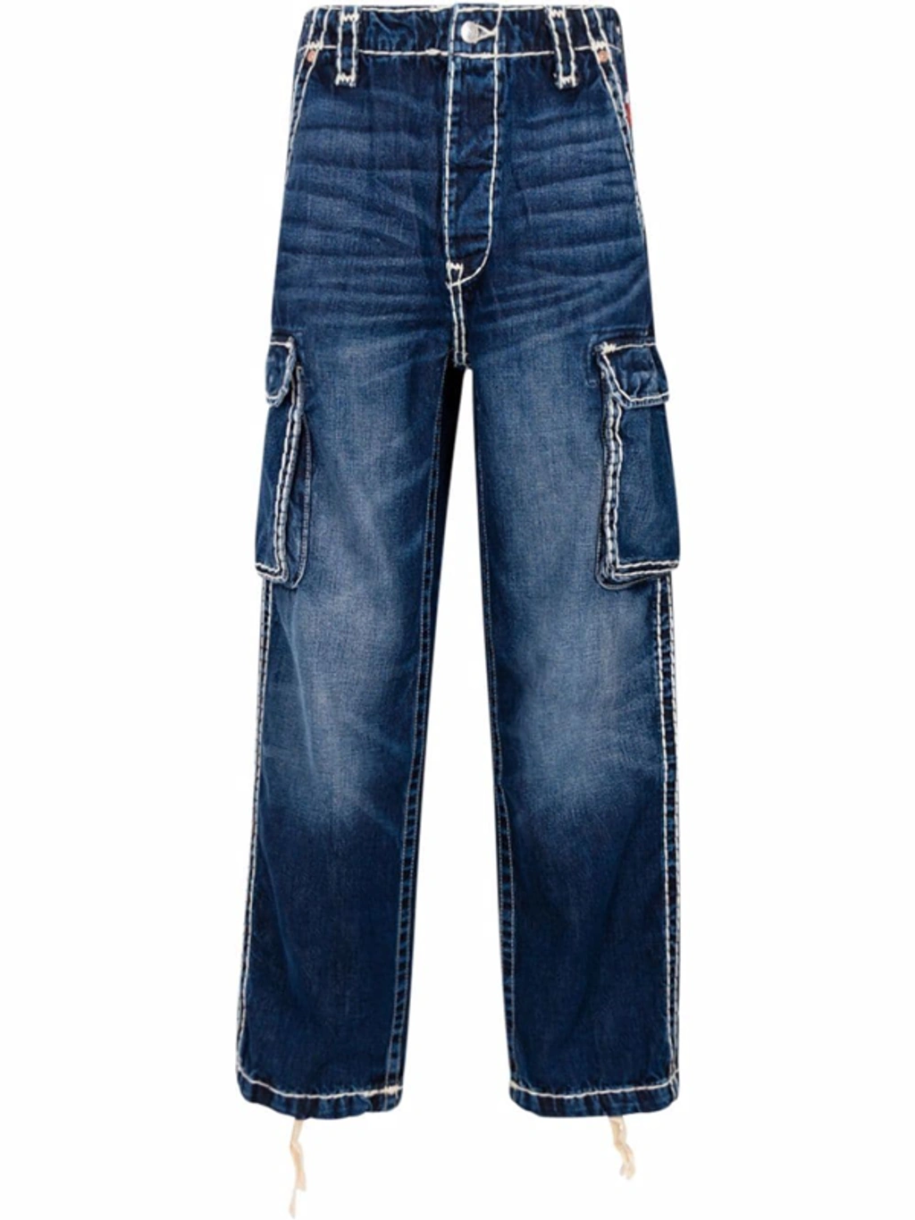 Supreme X True Religion Denim Cargo Pants In Blue | ModeSens