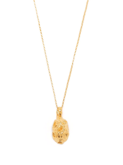 Alighieri Gold-plated The Fragmented Amulet Pendant Necklace