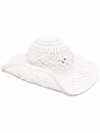 Ruslan Baginskiy Cut Out-detail Wide-brim Hat In Weiss