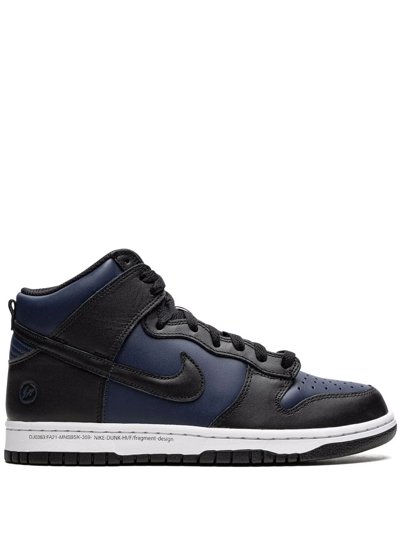 Nike Dunk High Sneakers In Black