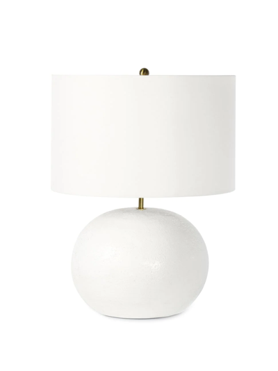 Regina Andrew New South Blanche Concrete Table Lamp In White